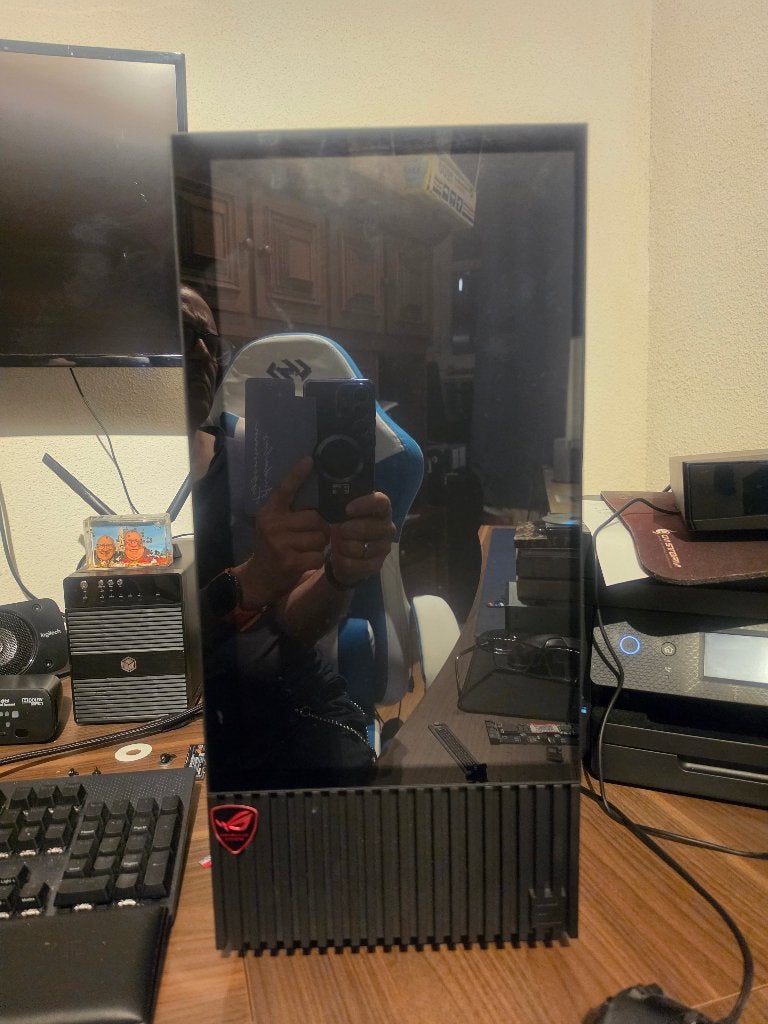 Desktop Asus ROG, Computers en Software, Desktop Pc's, Ophalen, Gebruikt, 32 GB, Zelf gebouwde pc