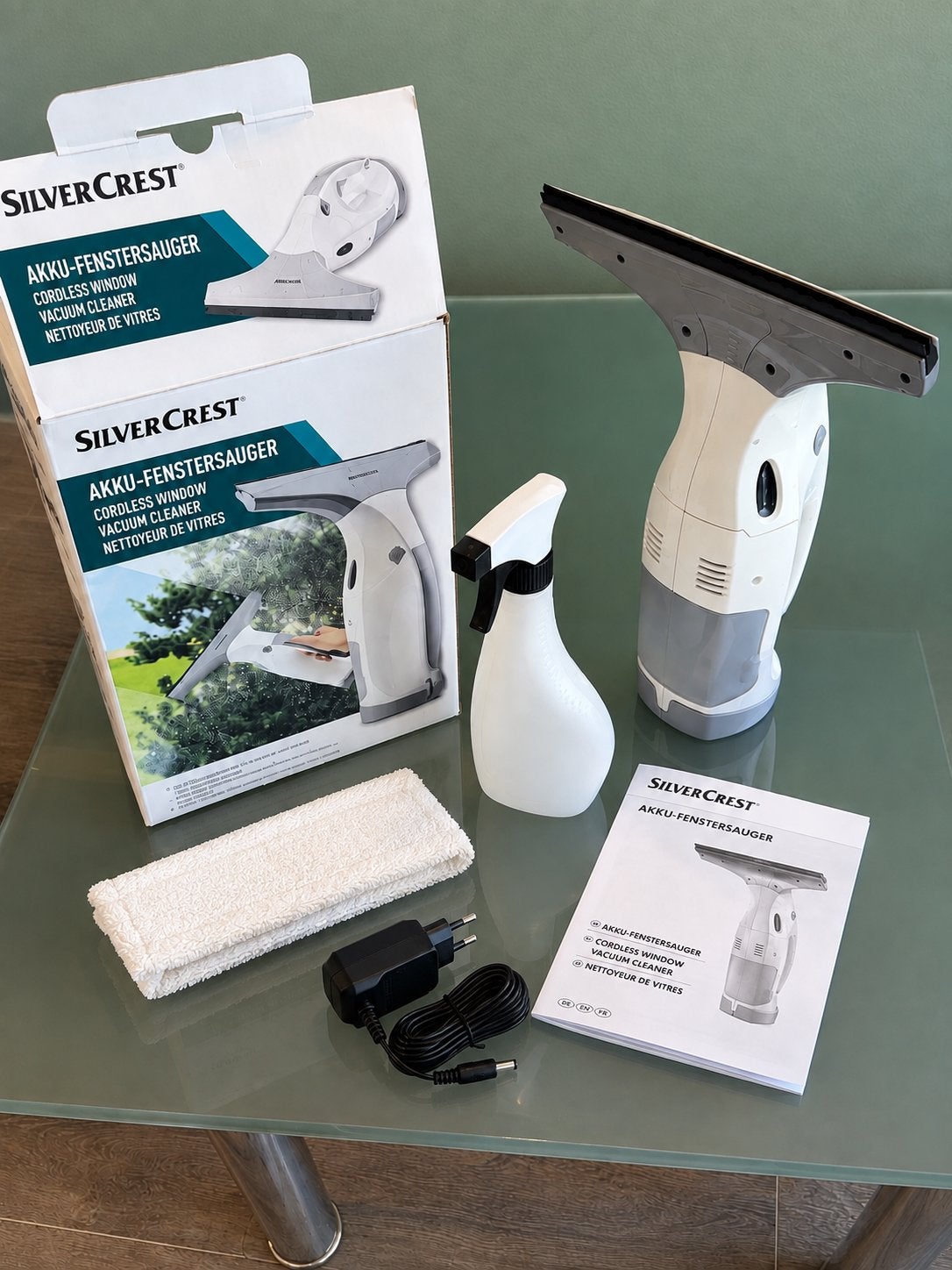 SilverCrest Accu-Ramenreiniger - Snoerloos en Efficiënt, Witgoed en Apparatuur, Ophalen, Zo goed als nieuw