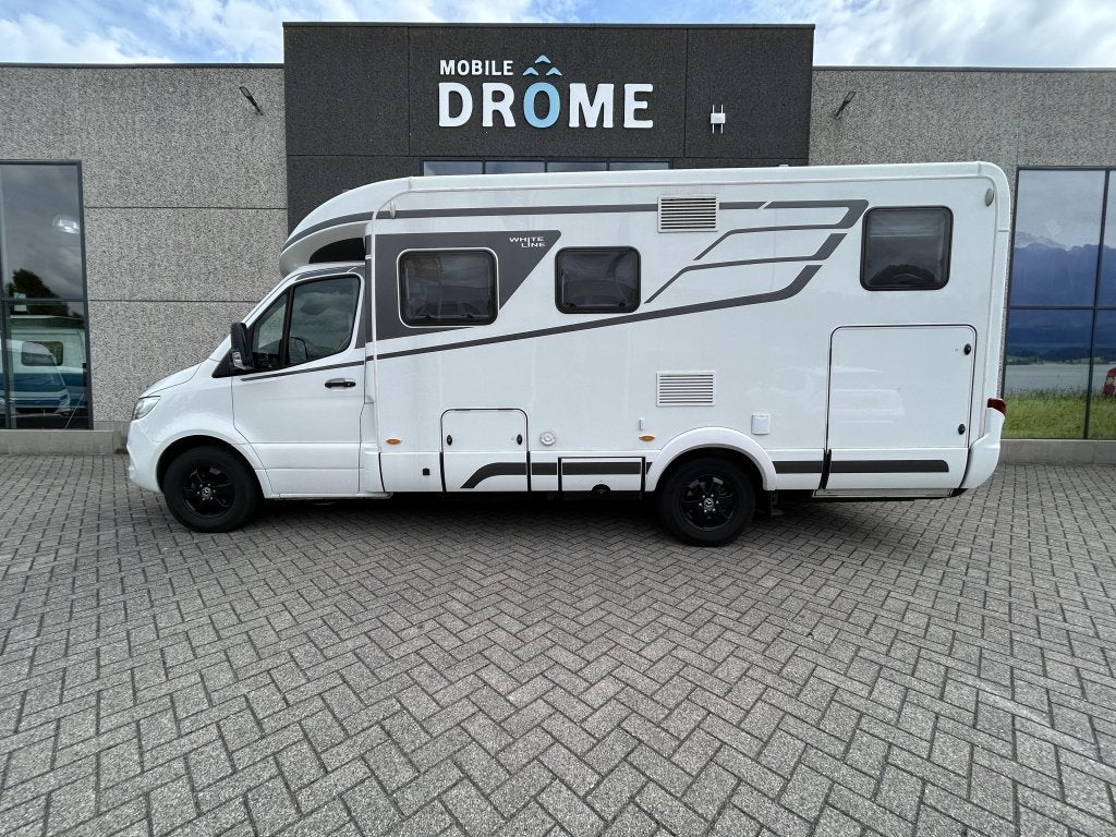 Nette complete Hymer BMCT 600 Whiteline, Automaat, Verwarmde buitenspiegels, Ringverwarming, 7 tot 8 meter