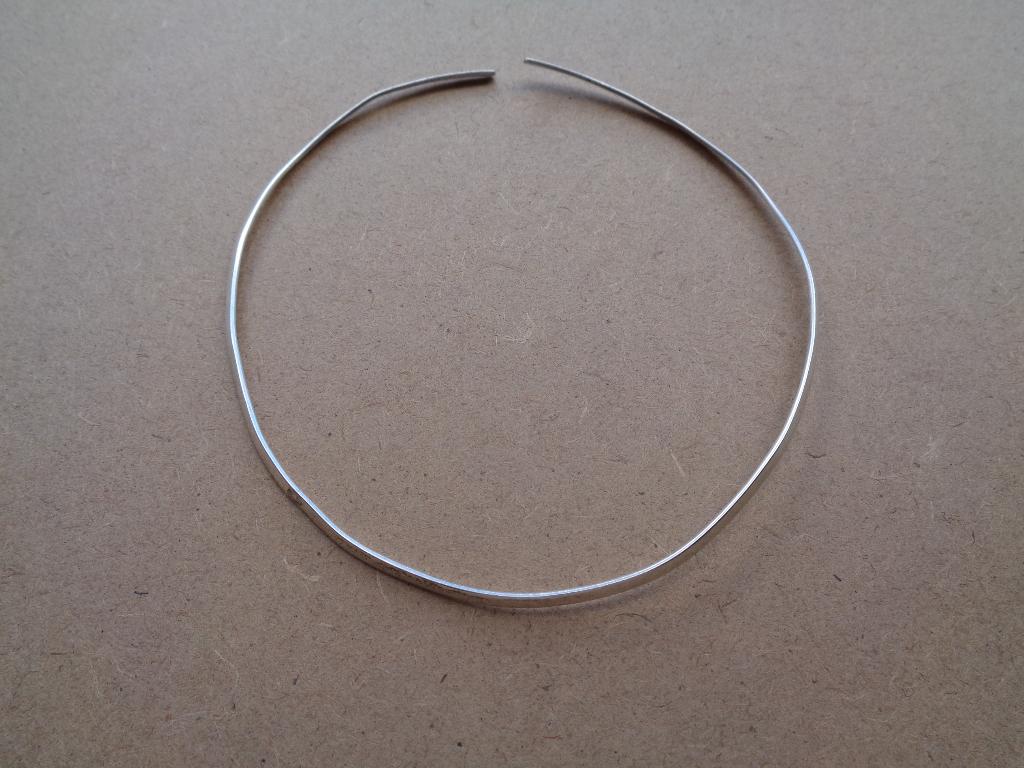 zilveren 925 ketting/spang [833], Verzenden, Zo goed als nieuw, Zilver, Overige materialen