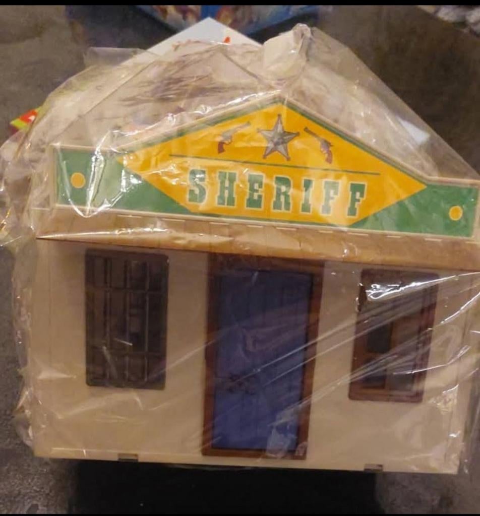 Playmobil sheriff bank met extra veel toebehoren, Ophalen