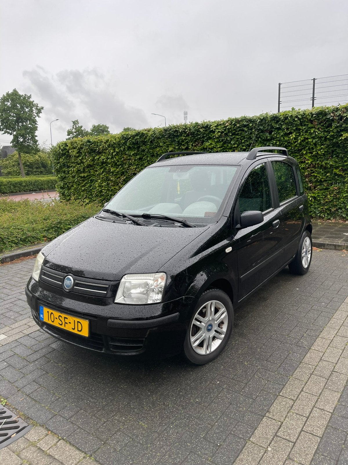 Fiat Panda 1.2 44KW 60PK 2006 Zwart, Auto's, Fiat, Voorwielaandrijving, Zwart, Origineel Nederlands, Handgeschakeld