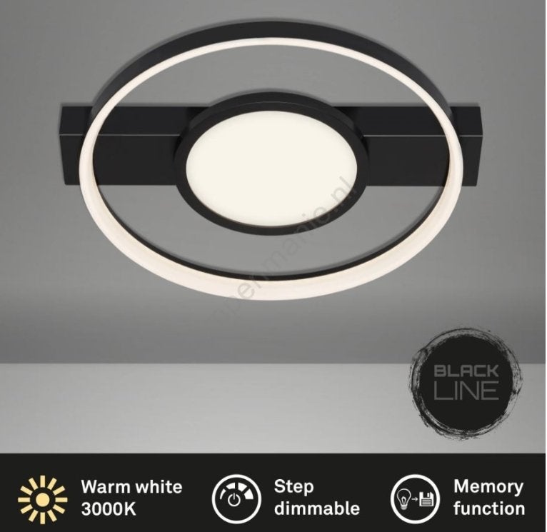 Briloner Frame 3026-015 plafondlamp led 33W 3stappendimmer, Ophalen of Verzenden, Nieuw, Metaal