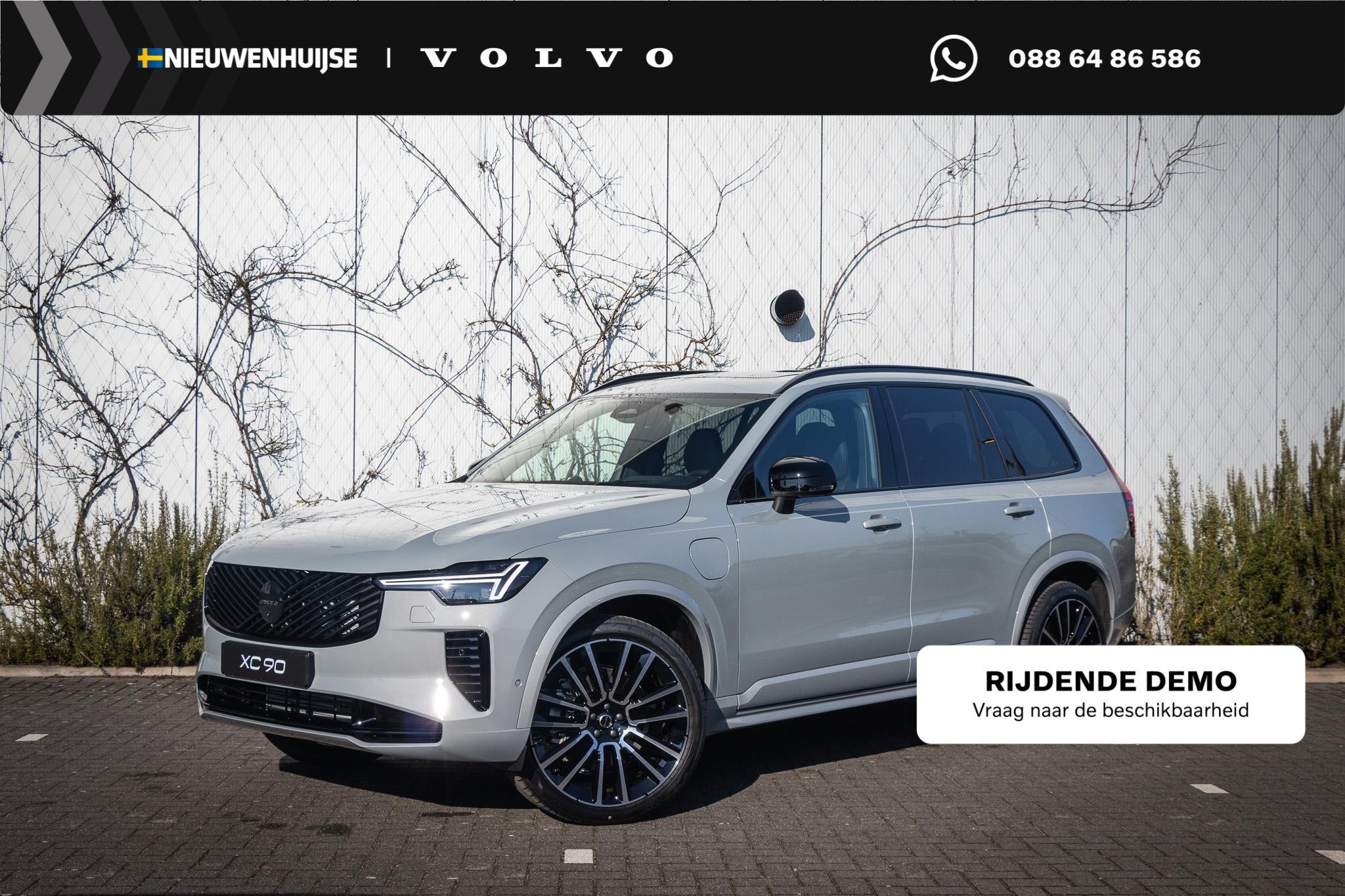 Volvo XC90 2.0 T8 Plug-in hybrid AWD Ultra Black Ed. Exec. |, 12 maanden, 4 cilinders, Vierwielaandrijving, Hybride Elektrisch/Benzine