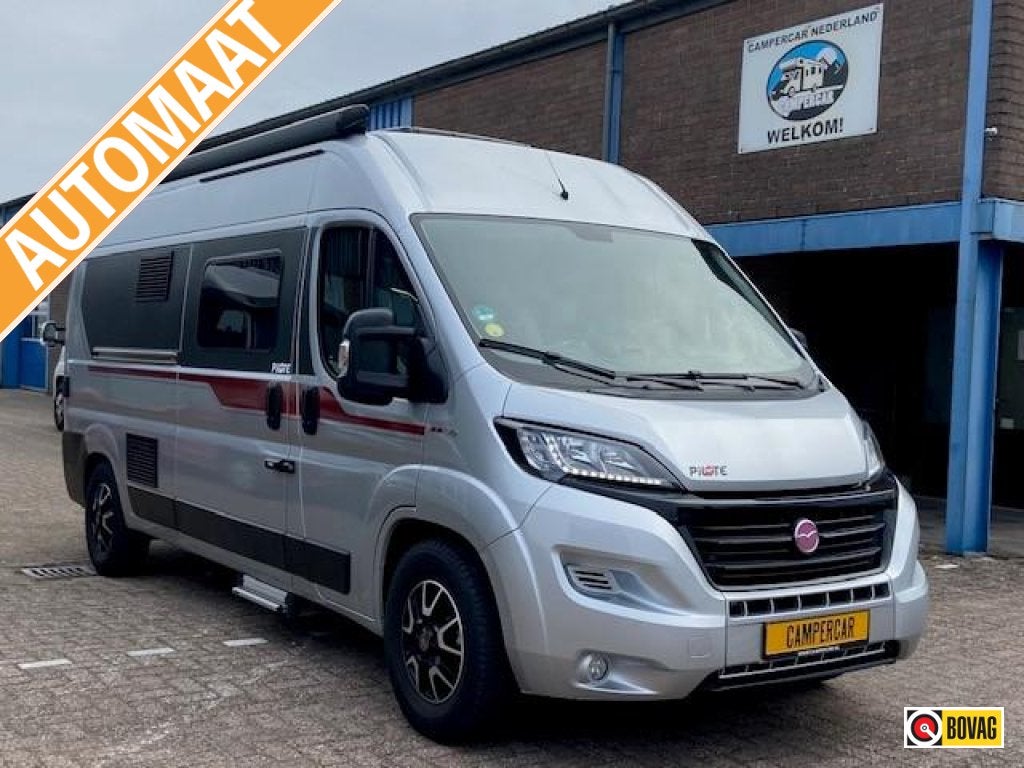 Pilote V600 Automaat, lage km stand vol opties ! Zeer netjes, Automaat, Luifel, Buscamper of Camperbus, Ringverwarming