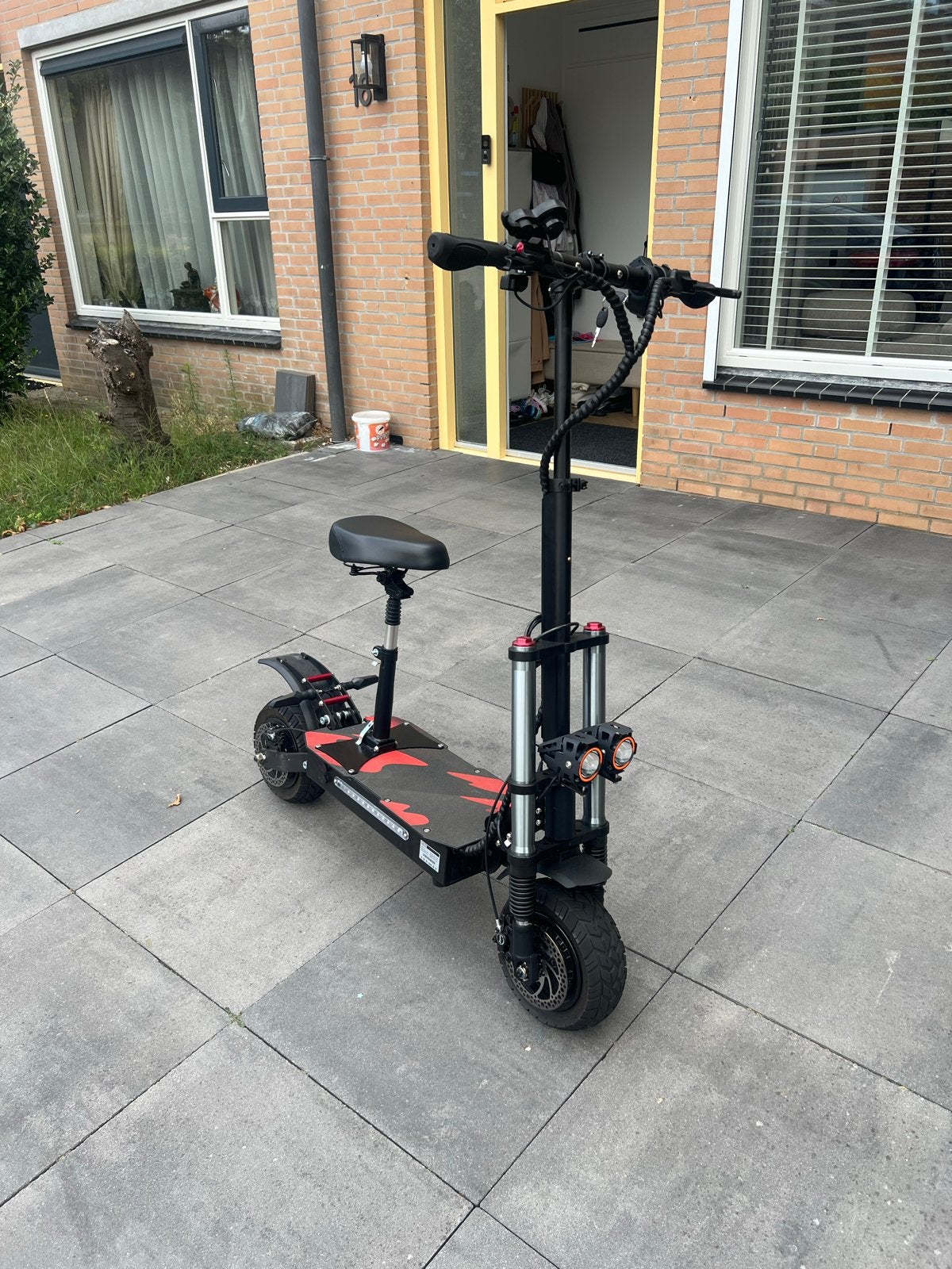 6000W Elektrische Step 100 km/u - ZGAN - 170 km, Ophalen of Verzenden, Zo goed als nieuw, Elektrische step (E-scooter)