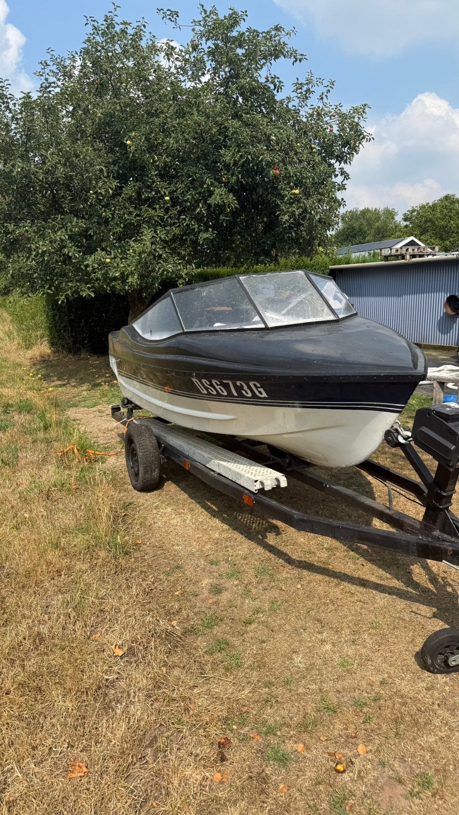 Speed boot buitenboordmotor, Ophalen, Gebruikt, Motor en Techniek, Motorboot