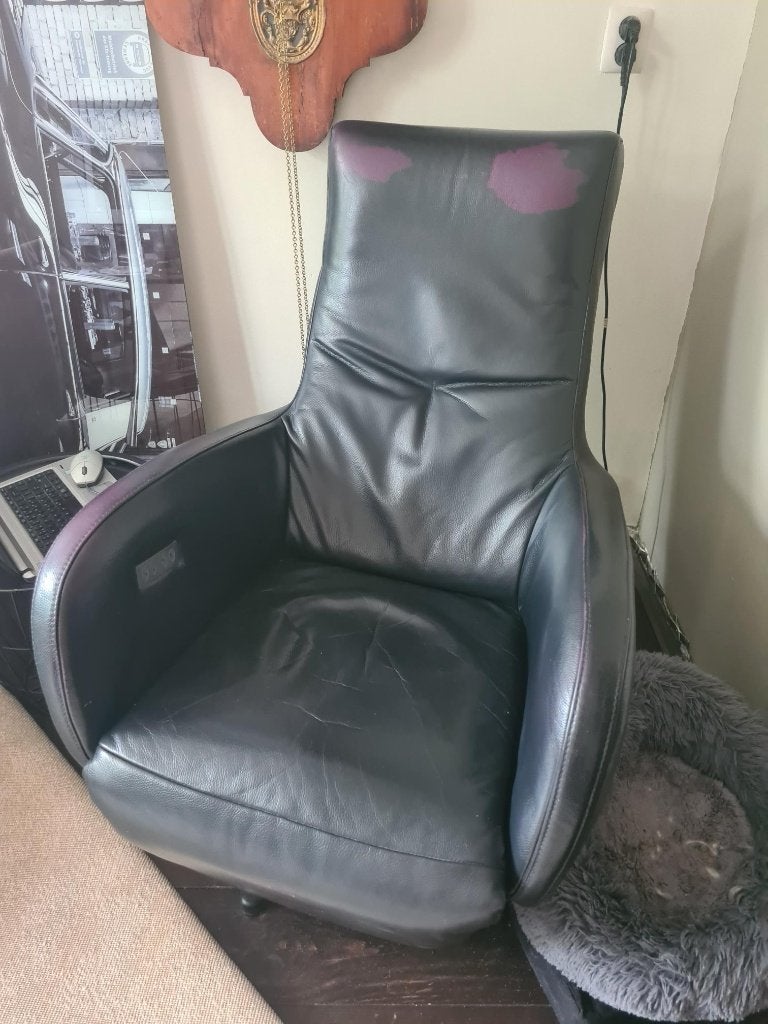 elektrische relaxstoel, Ophalen, Relax, Gebruikt, Zwart
