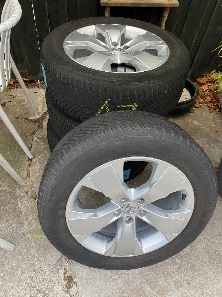 Volvo XC40 velgen 18 inch 235/55/18, Ophalen, 18 inch, Gebruikt, Banden en Velgen