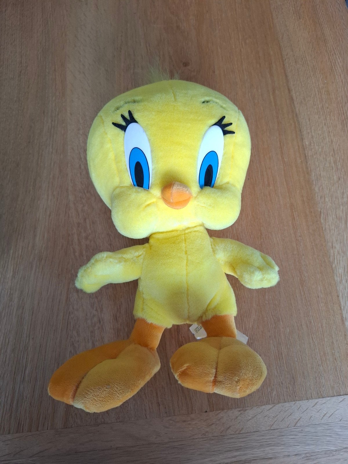 tweety knuffel looney tunes, Ophalen of Verzenden, Zo goed als nieuw, Overige typen