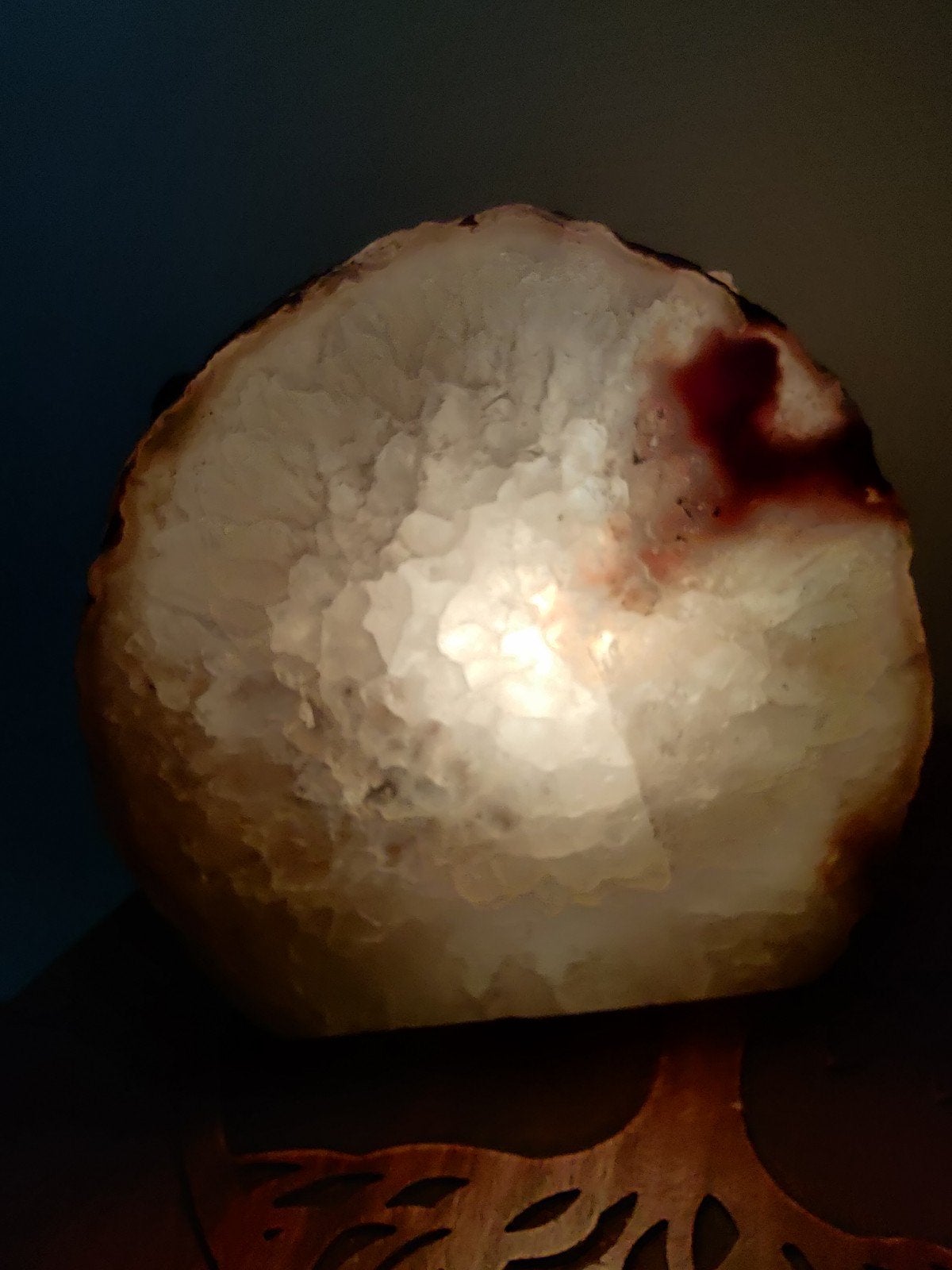 Agaat lamp, Ophalen of Verzenden, Mineraal