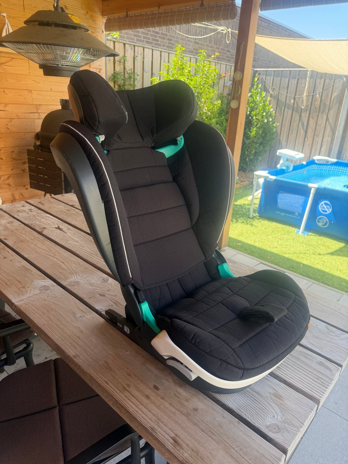 BeSafe iZi Flex FIX i-Size autostoel isofix, Gebruikt, 15 t/m 36 kg, Afneembare rugleuning, Isofix