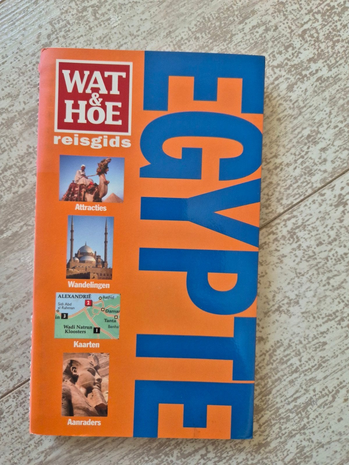 Wat en Hoe Reisgids Egypte, Afrika, Ophalen of Verzenden, Zo goed als nieuw, Reisgids of -boek