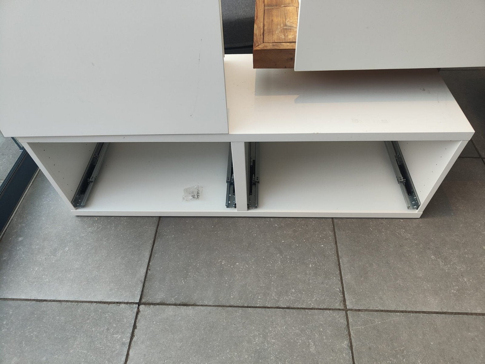 IKEA Besta kast 120x40x40 cm met lades, Ophalen, Gebruikt, 100 tot 150 cm, Minder dan 100 cm