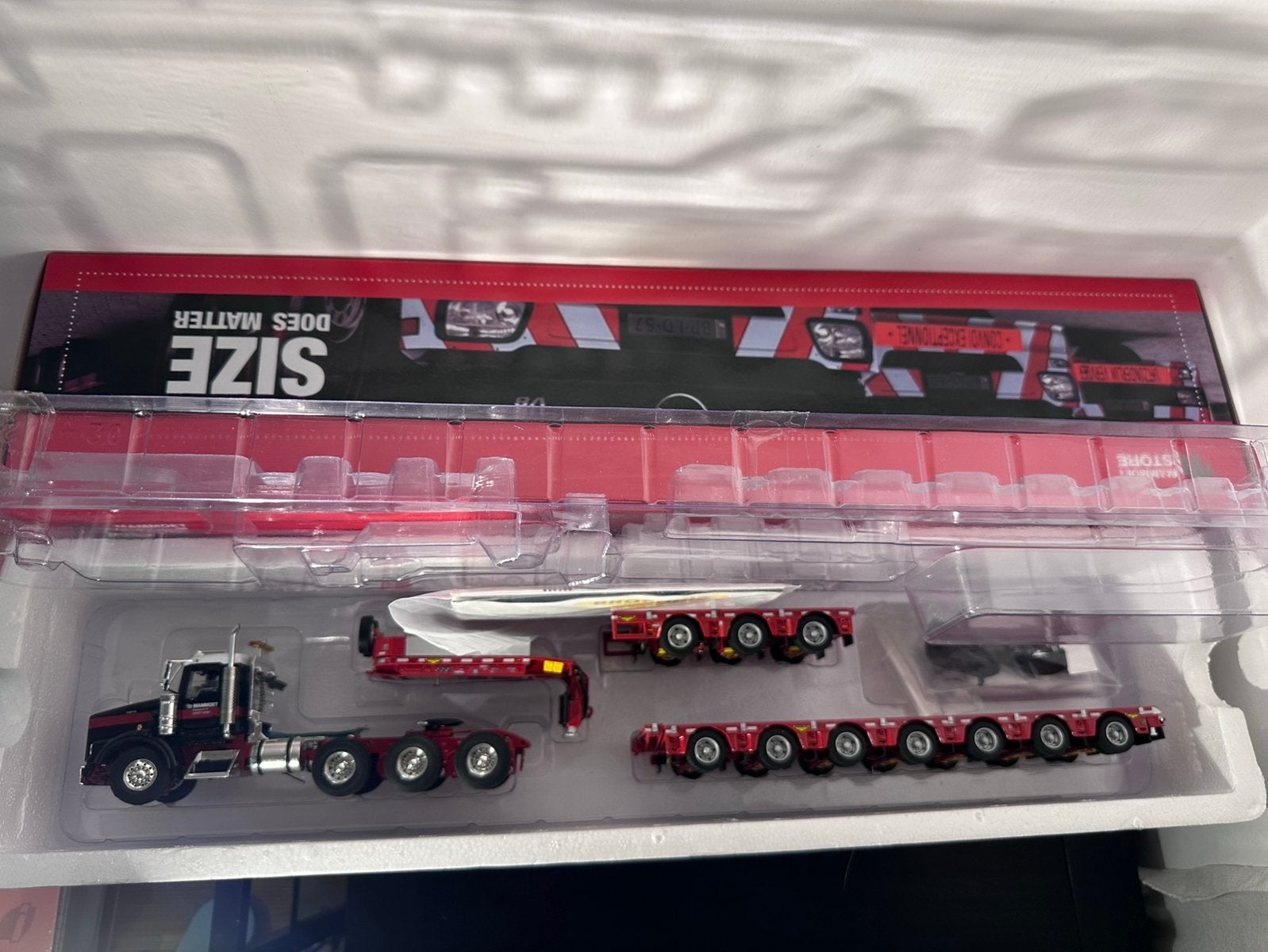 WSI SWORDS kenworth broshuis 10 axle dieplader TWH, Ophalen of Verzenden, Zo goed als nieuw, Bus of Vrachtwagen, Wsi