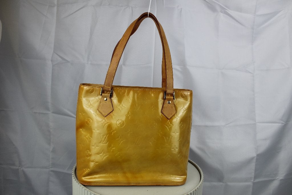 Louis Vuitton Houston - 1310, Sieraden, Tassen en Uiterlijk, Tassen | Damestassen, Gebruikt, Bruin, Ophalen of Verzenden, Louis Vuitton