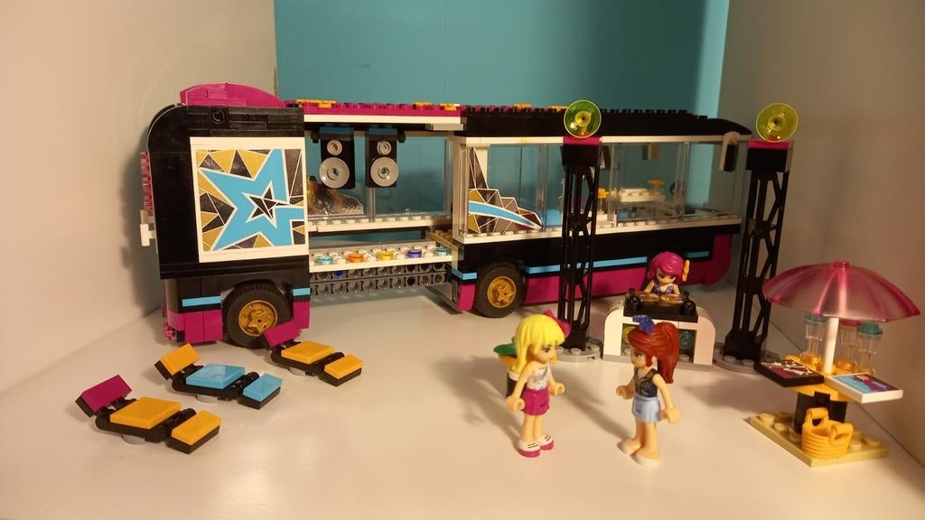 Lego Friends Livi's Tourbus 41106, Ophalen, Inclusief minifiguren, Gebruikt, Lego