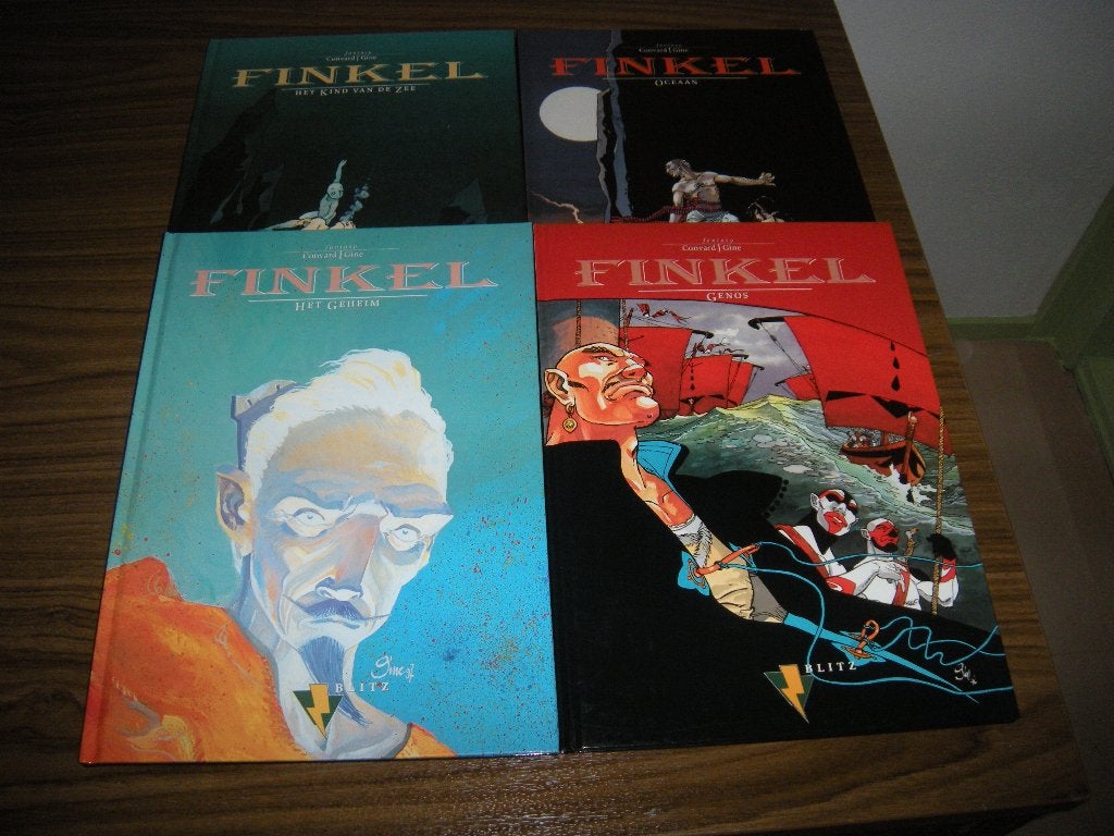 Finkel 4 delen HC, Complete serie of reeks, Ophalen of Verzenden, Zo goed als nieuw