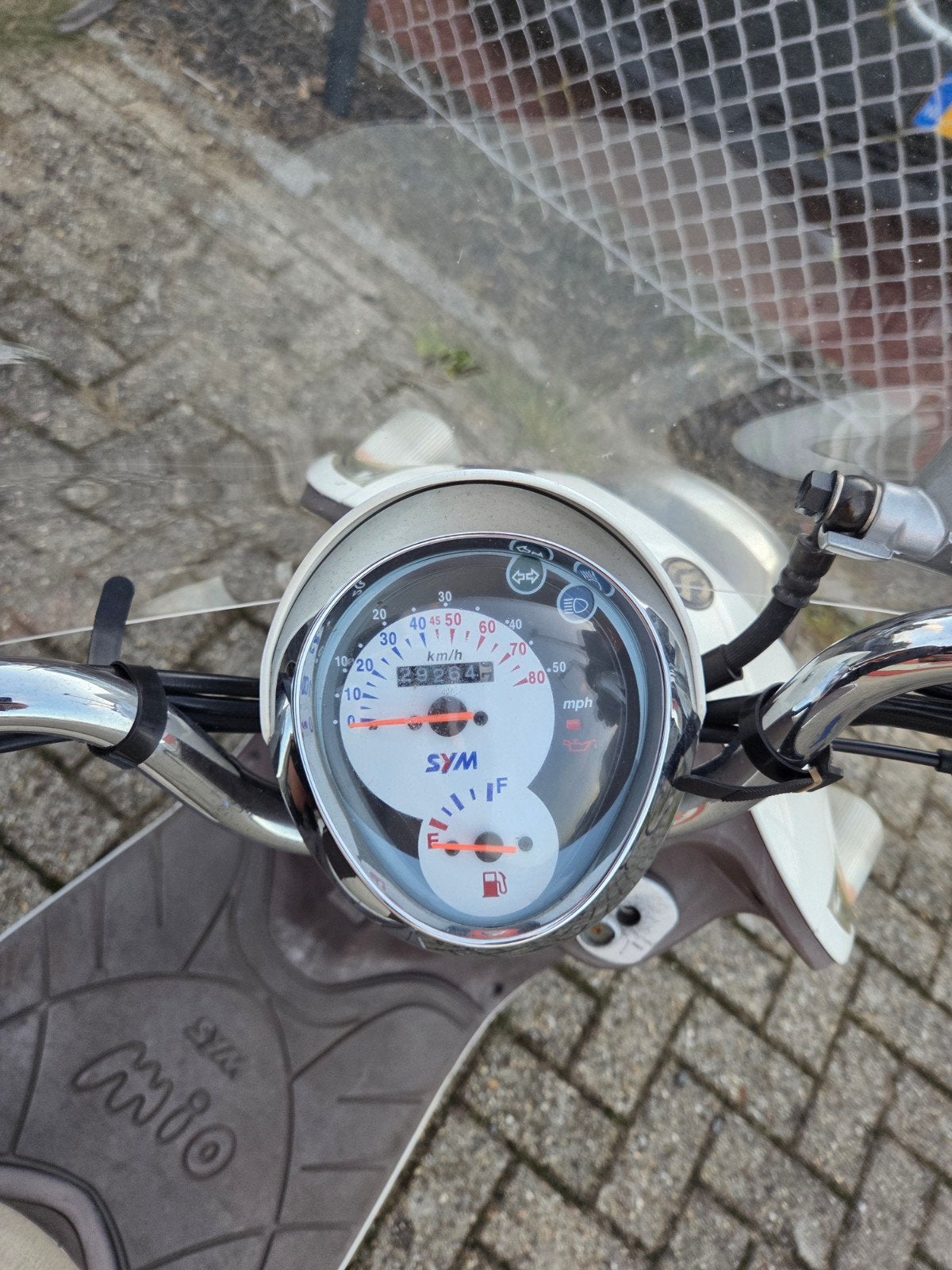 sym mio scooter, Ophalen of Verzenden, Gebruikt, Benzine, Mio