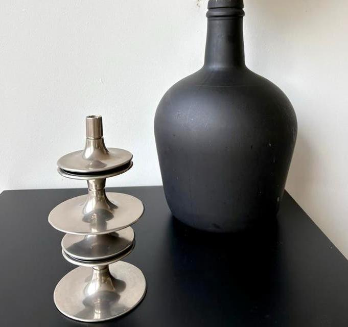 Fritz Nagel / Caesar Stoffi set 2 kandelaars – BMF, Ophalen of Verzenden