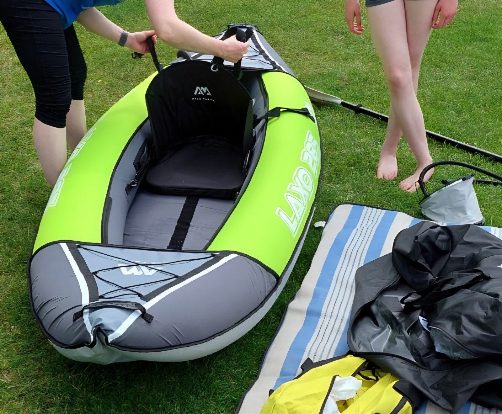 Aqua Marina Laxo LA-285 Kajak met toebehoren, Ophalen, Gebruikt, 1-persoons