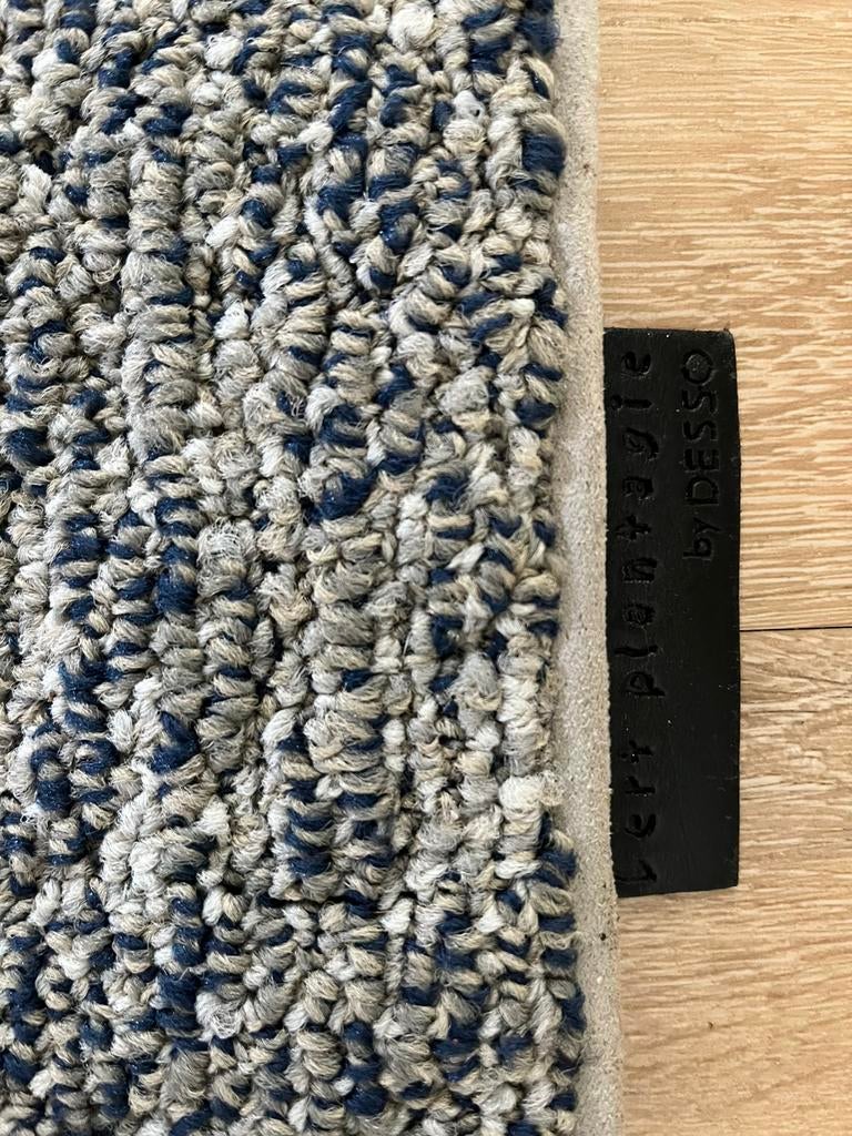 Bert Plantagie Desso | Vloerkleed 2 x 3 meter | blauw grijs, Ophalen, Grijs, 200 cm of meer, Zo goed als nieuw