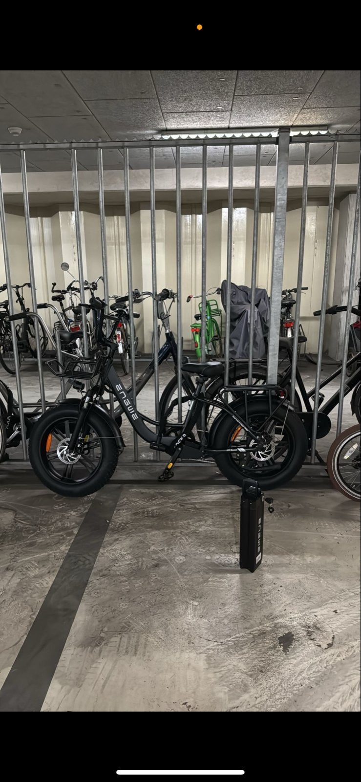 ENGWE elektrische fiets met kinderzitje, Ophalen, Gebruikt, Overige merken