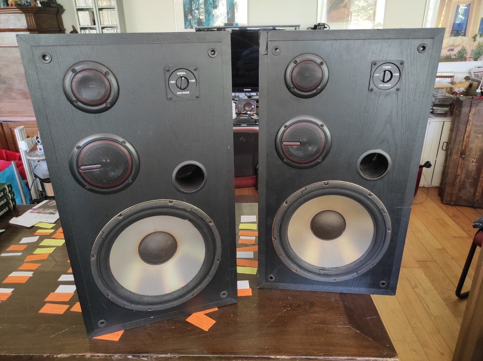Acoustic Audio Luidsprekers - Set, Overige merken, Vloerstaande luidspreker, Gebruikt, 120 tot 150 watt