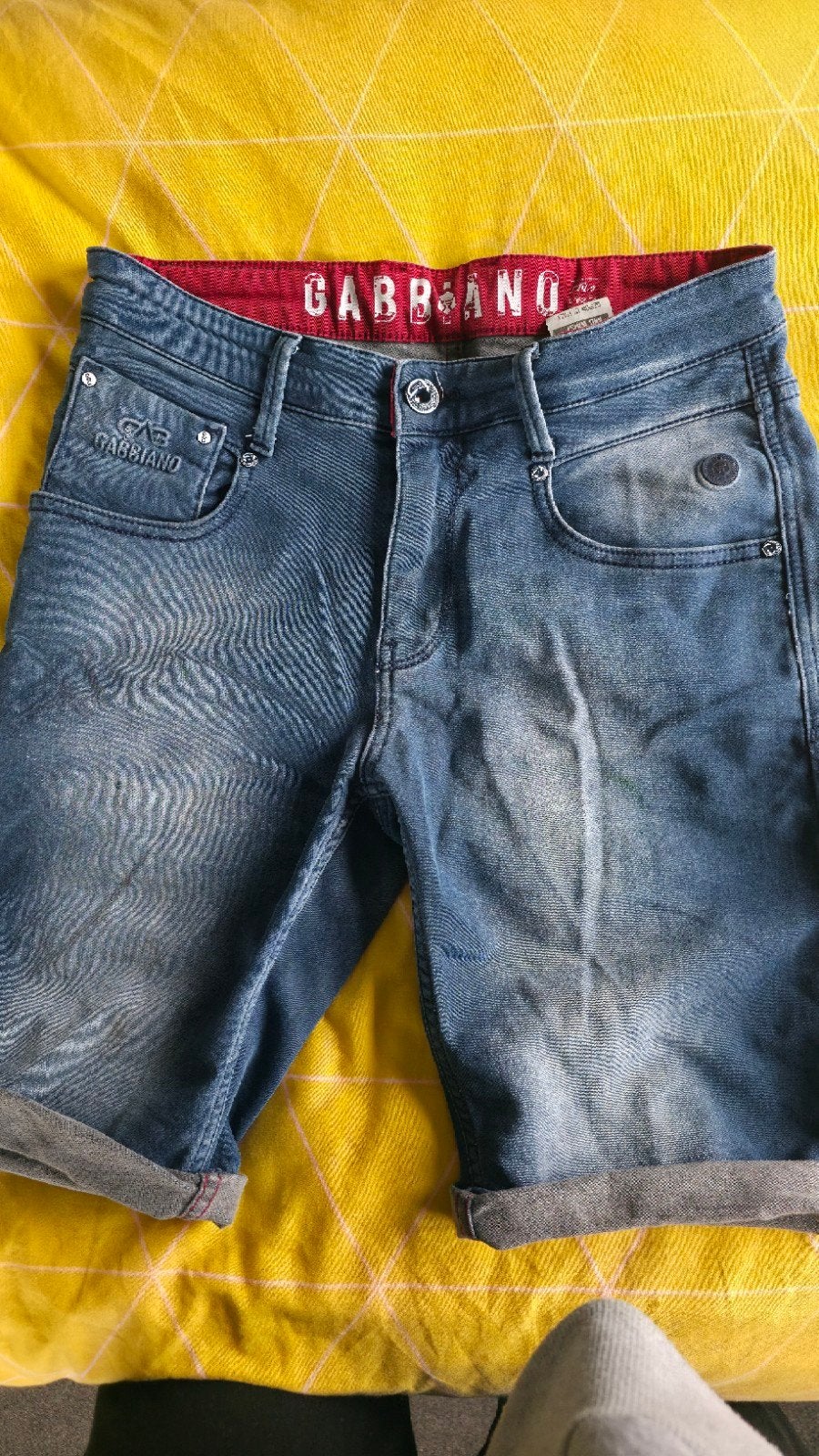 Gabbiano spijker short heren maat 29, Ophalen of Verzenden, Zo goed als nieuw, Blauw, W32 (confectie 46) of kleiner