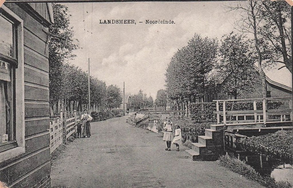 703-083-019 Landsmeer Noordeinde, Verzenden, Voor 1920, Noord-Holland