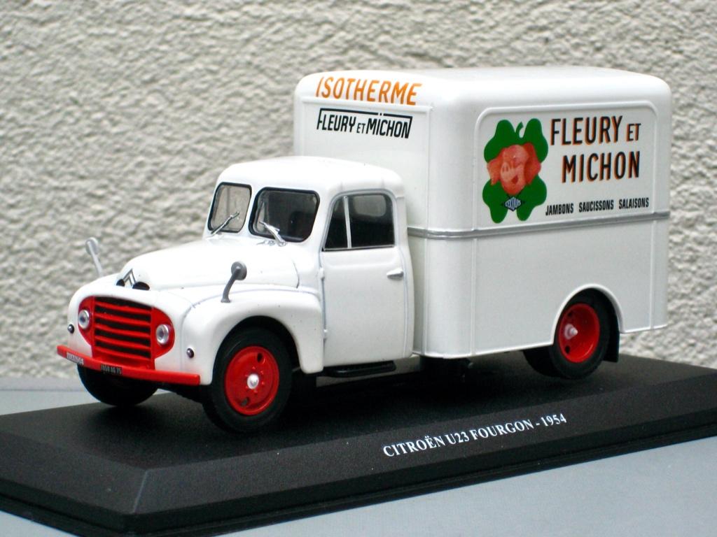 Citroen U 23 1954 koelwagen Fleury & Michon Altaya 1:43, Ophalen of Verzenden, Nieuw, Auto, Overige merken