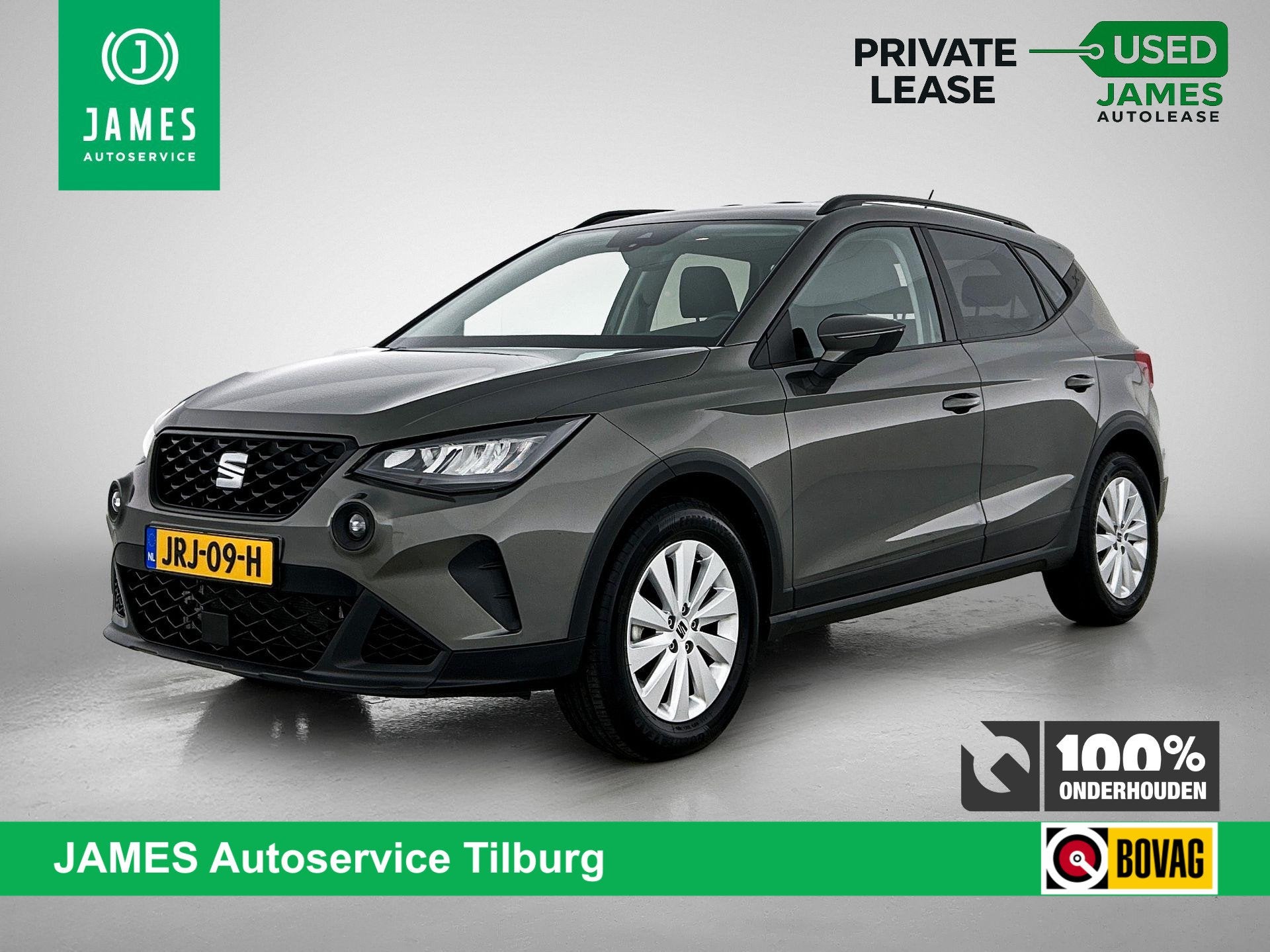 SEAT Arona 1.0 TSI AUTOM. Style Connect CARPLAY-NAV | CRUISE, Auto's, 12 maanden, Stof, Gebruikt, 610 kg