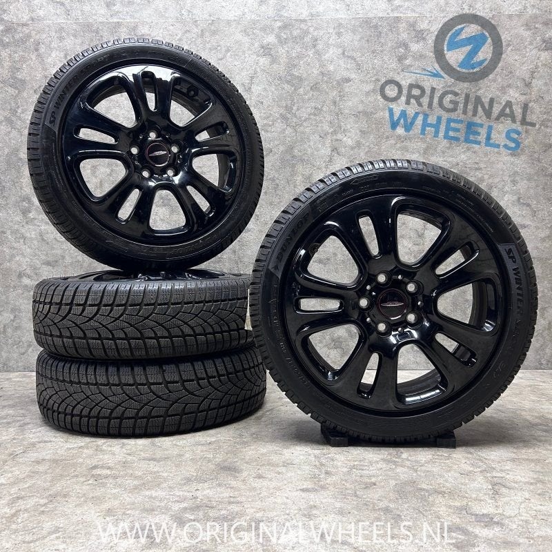 17 inch originele velgen + winter of zomerbanden Mini JCW, Gebruikt, -, -, Banden en Velgen
