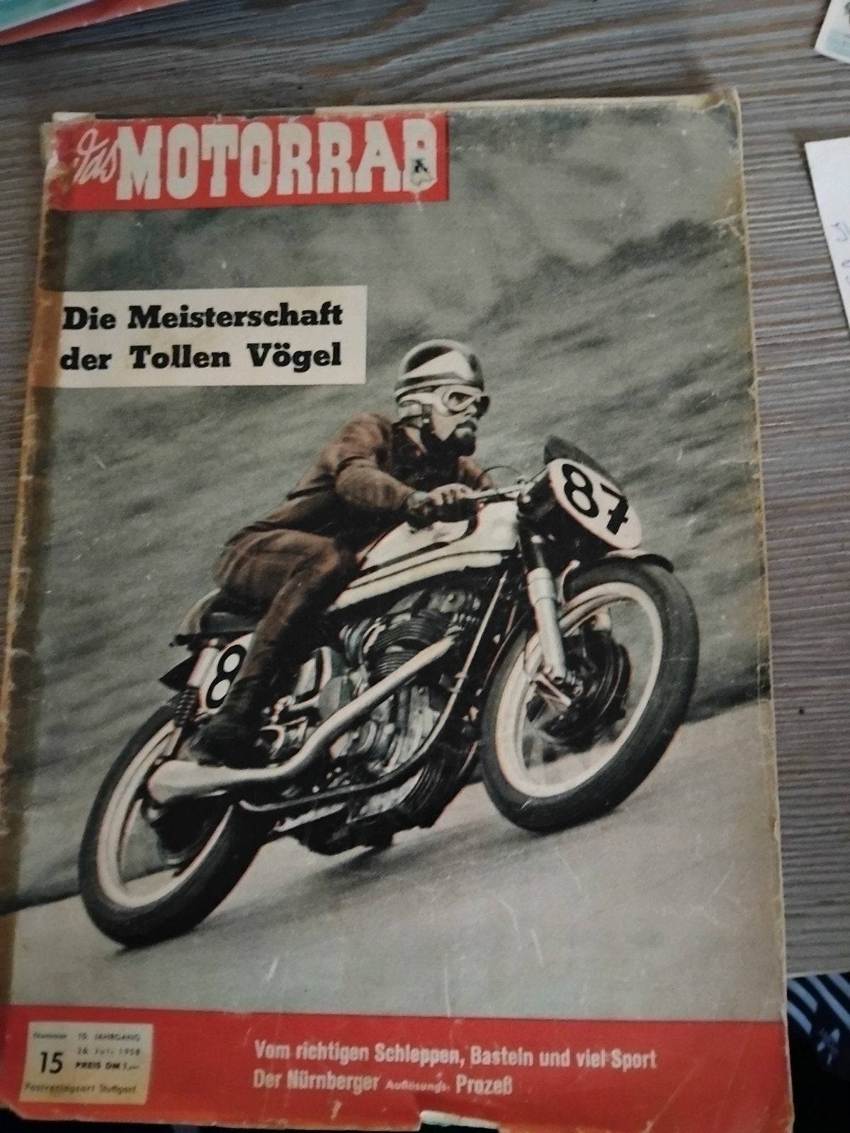 Das Motorrad, Ophalen of Verzenden
