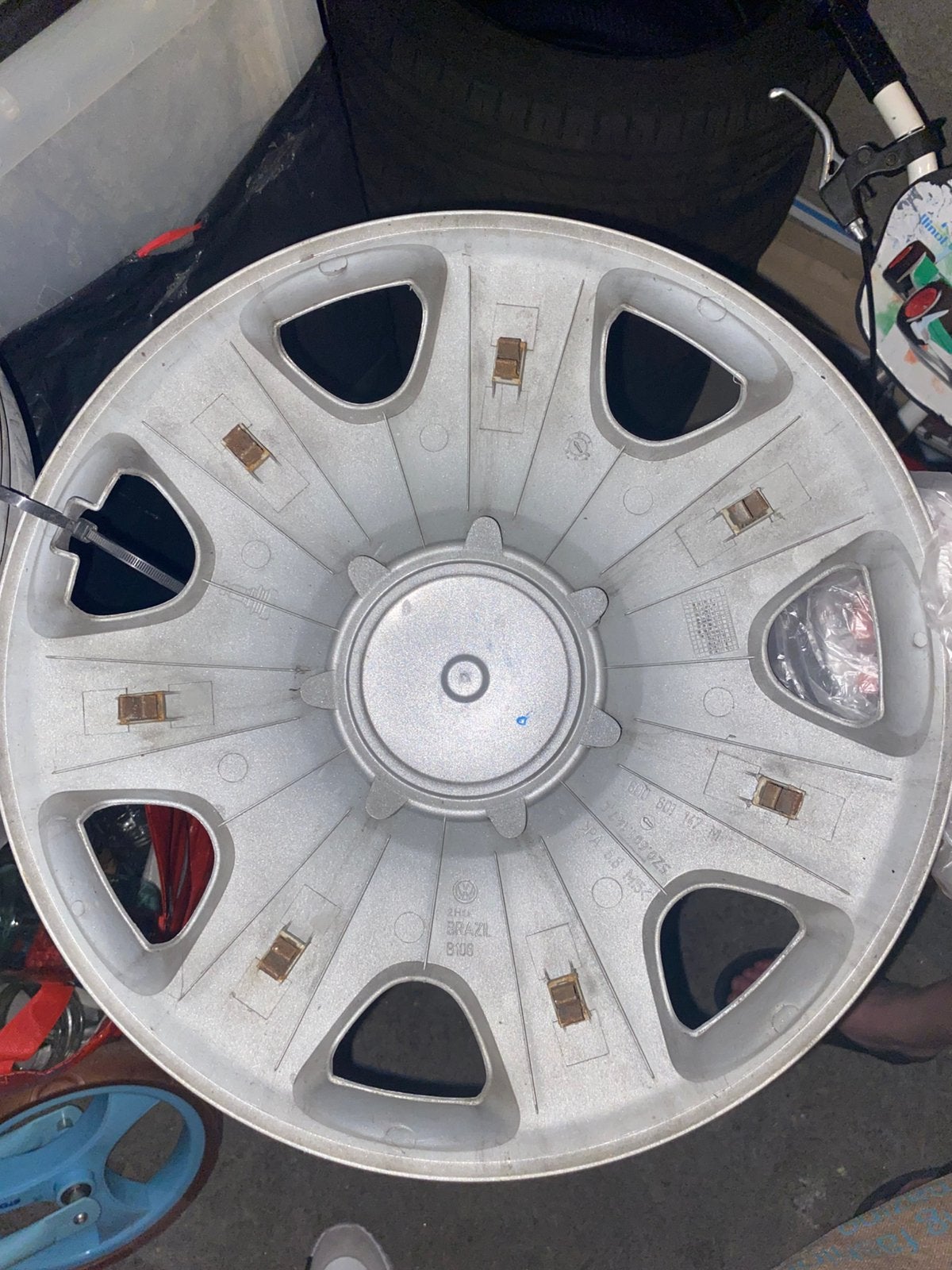 Volkswagen polo velgen (4stuks), Ophalen of Verzenden, Zo goed als nieuw