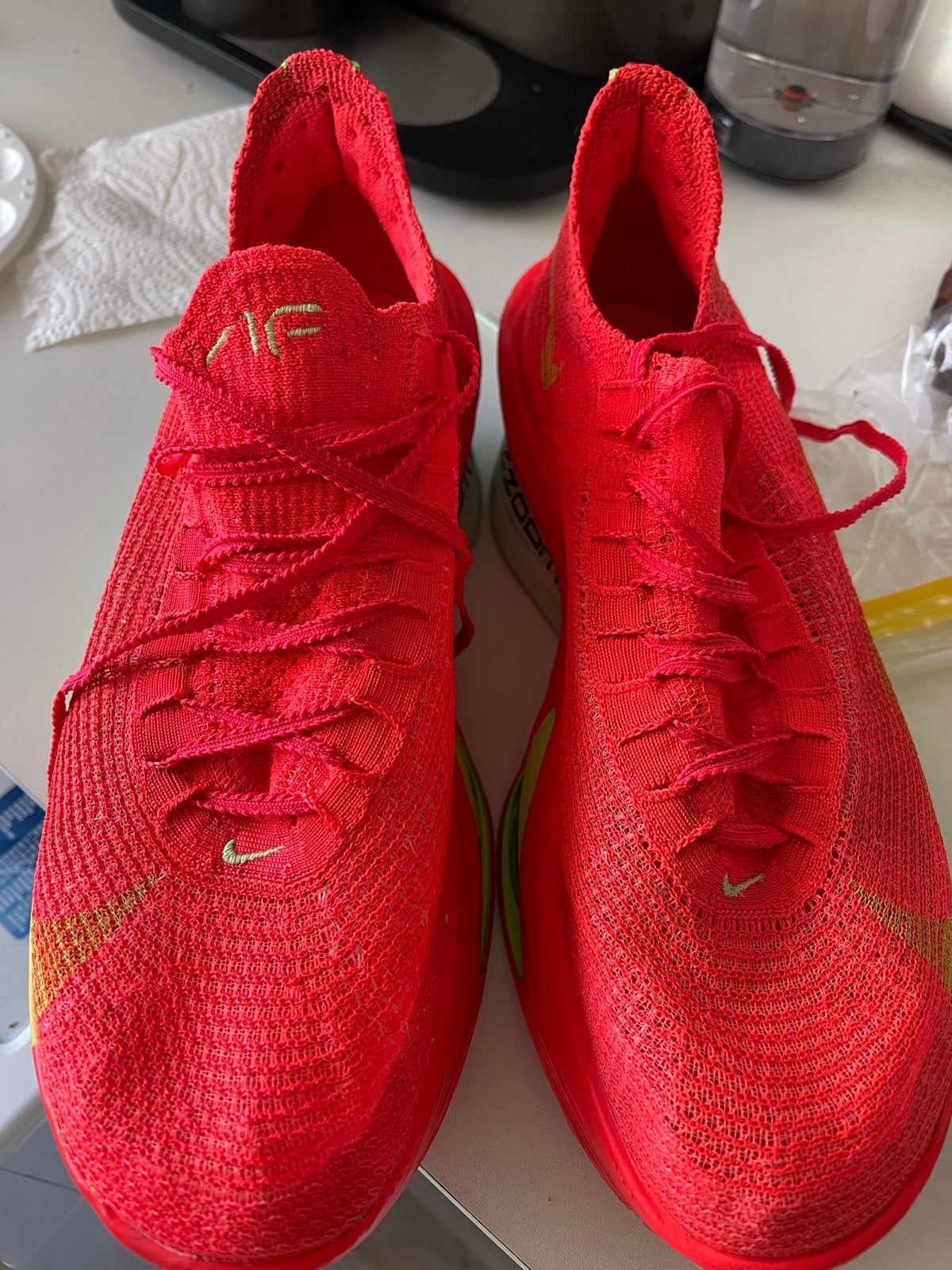 Maat 44 Nike Alphafly hardloopschoenen (carbon plaat), Overige kleuren, Sportschoenen, Ophalen of Verzenden, Zo goed als nieuw