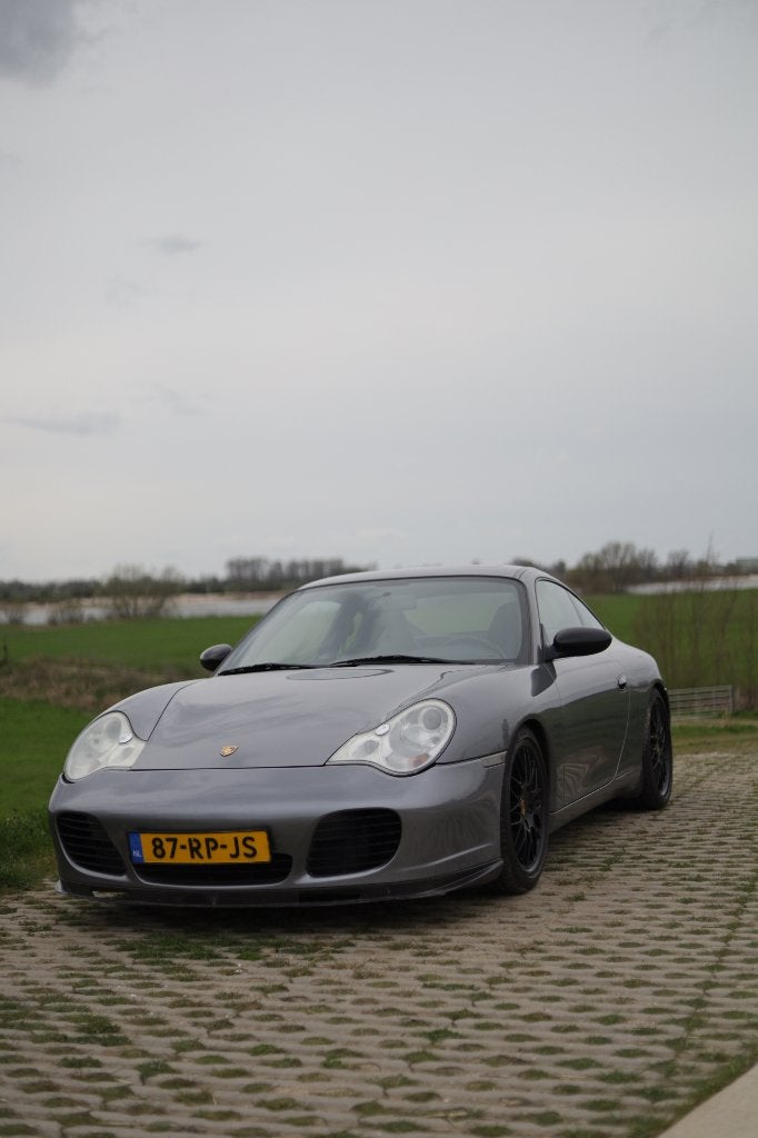 Porsche 996 C2  3.6 Carrera coupé, Auto's, Porsche, Automaat, Achterwielaandrijving, Zwart, Leder