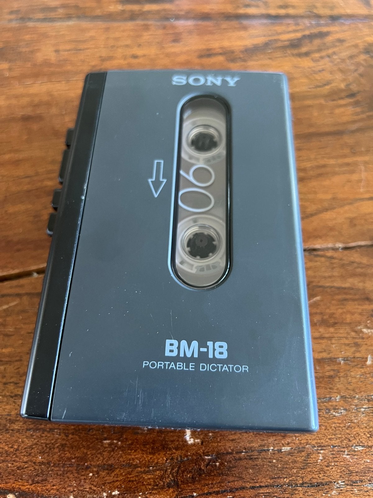 Sony BM-18 Portable Dictator - Vintage Casetterecorder, Audio, Tv en Foto, Ophalen of Verzenden, Overige typen