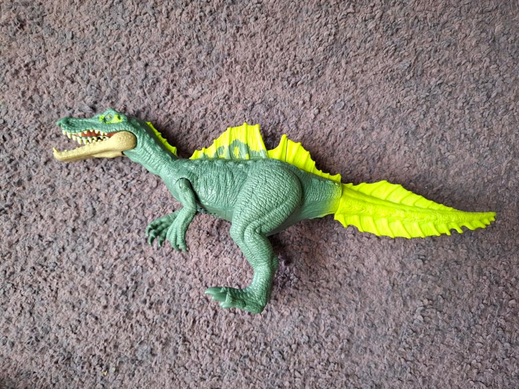 Jurassic World dino groen, Ophalen of Verzenden, Zo goed als nieuw