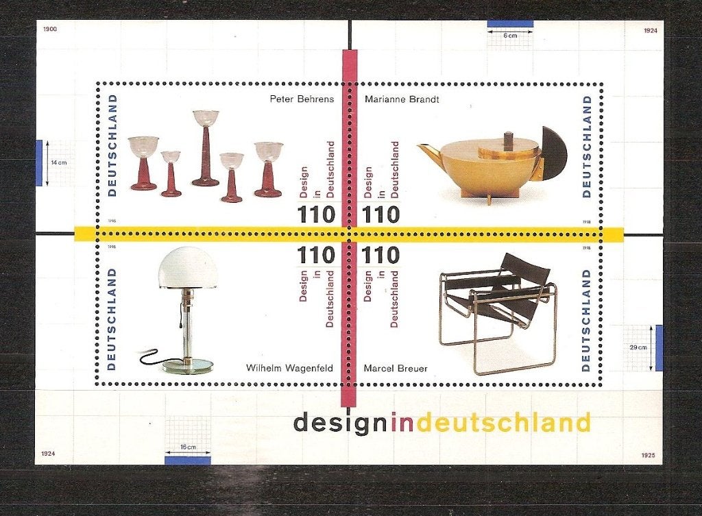 BRD blok 45 pf, Ophalen of Verzenden, BRD, Postfris