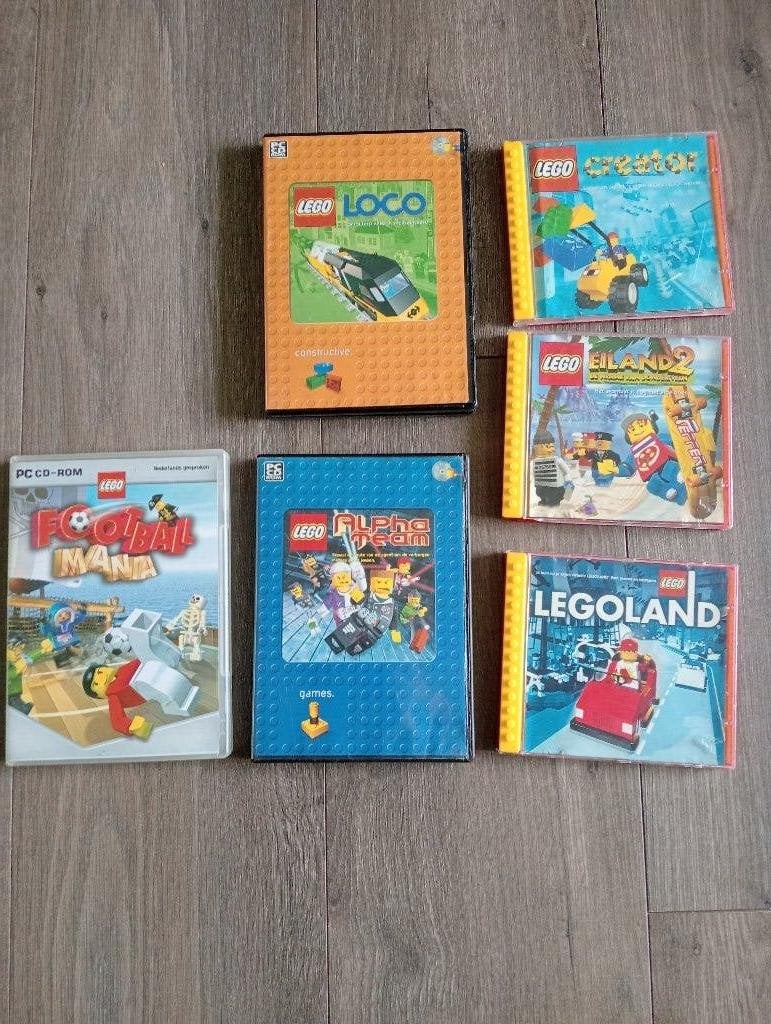 Diverse klassieke lego spellen voor de pc, Lego, Overige typen, Ophalen of Verzenden, Compleet