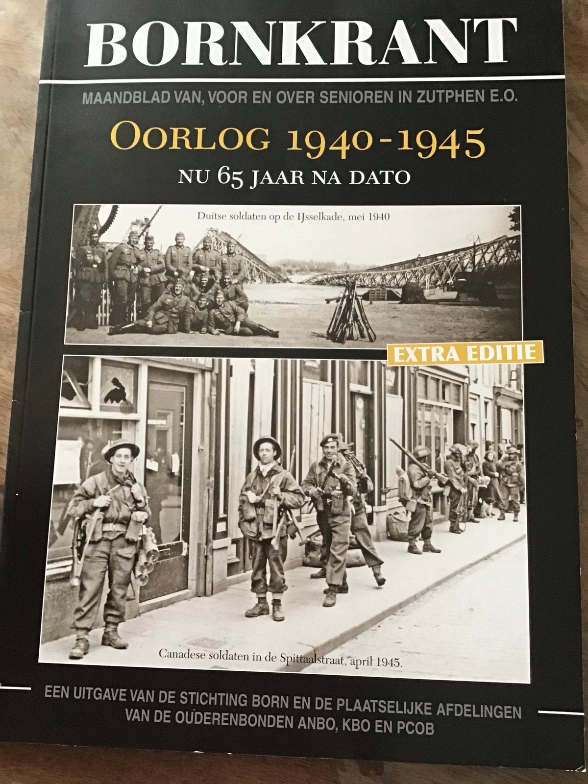 Bornkrant: Oorlog 1940-1945 - Nu 65 jaar na dato, Ophalen of Verzenden, Tweede Wereldoorlog, Gelezen, Algemeen