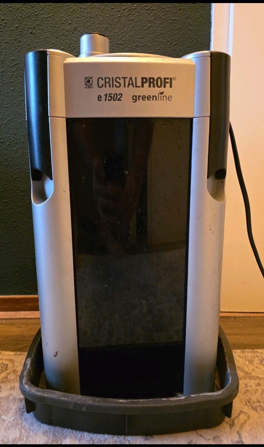 buitenfilter (<1 jaar oud) -JBL CristalProfi e1502 Greenline, Dieren en Toebehoren, Vissen | Aquaria en Toebehoren, Ophalen, Zo goed als nieuw