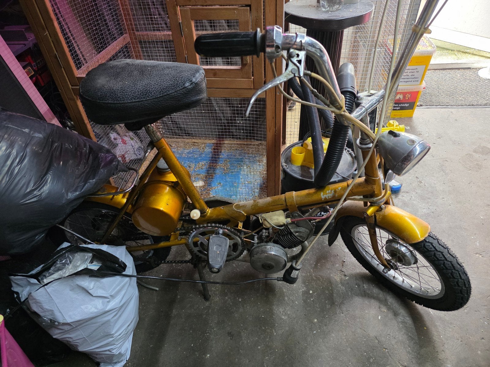 raleigh whisp brommer bromfiets, Fietsen en Brommers, Brommers | Oldtimers, Ophalen