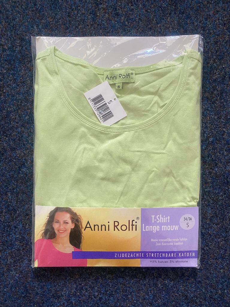 T-Shirt lange mouw groen NIEUW, Kleding | Dames, T-shirts, Nieuw, Lange mouw, Maat 36 (S), Groen