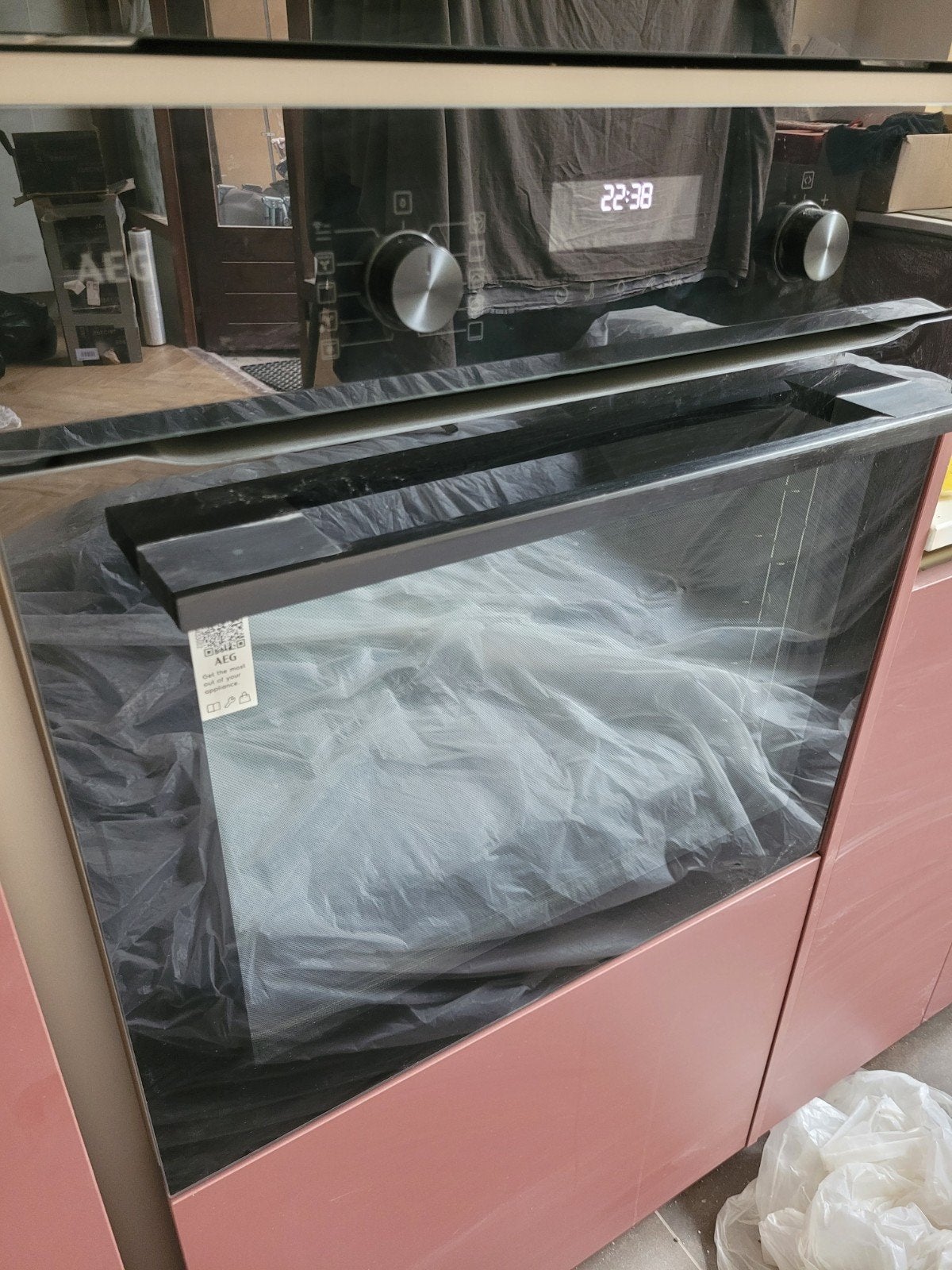 AEG inbouw stoomoven zwart, nieuw in doos, Witgoed en Apparatuur, Ophalen, AEG, Nieuw, Inbouw