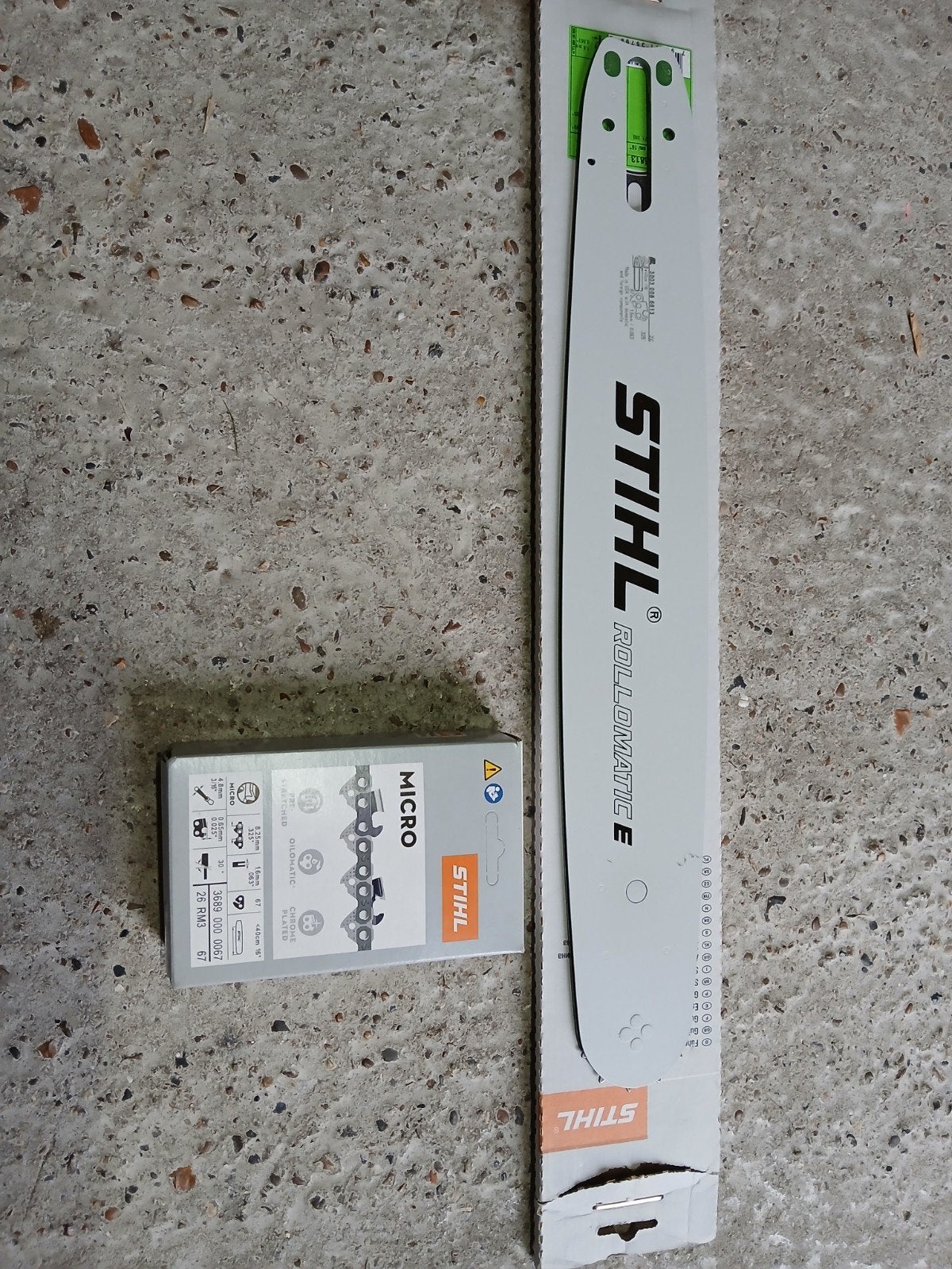 Kettingzaag zwaard Stihl 40cm, Ophalen of Verzenden, Nieuw, 50 mm of meer