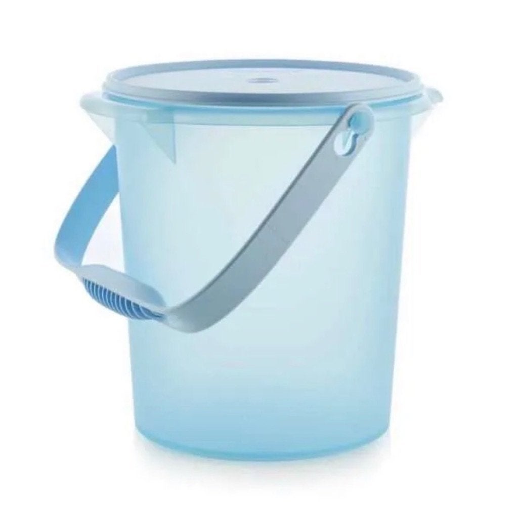 Nieuwe Tupperware Wasemmer Blauw reuze emmer camping, Ophalen of Verzenden, Nieuw, Blauw, Overige typen