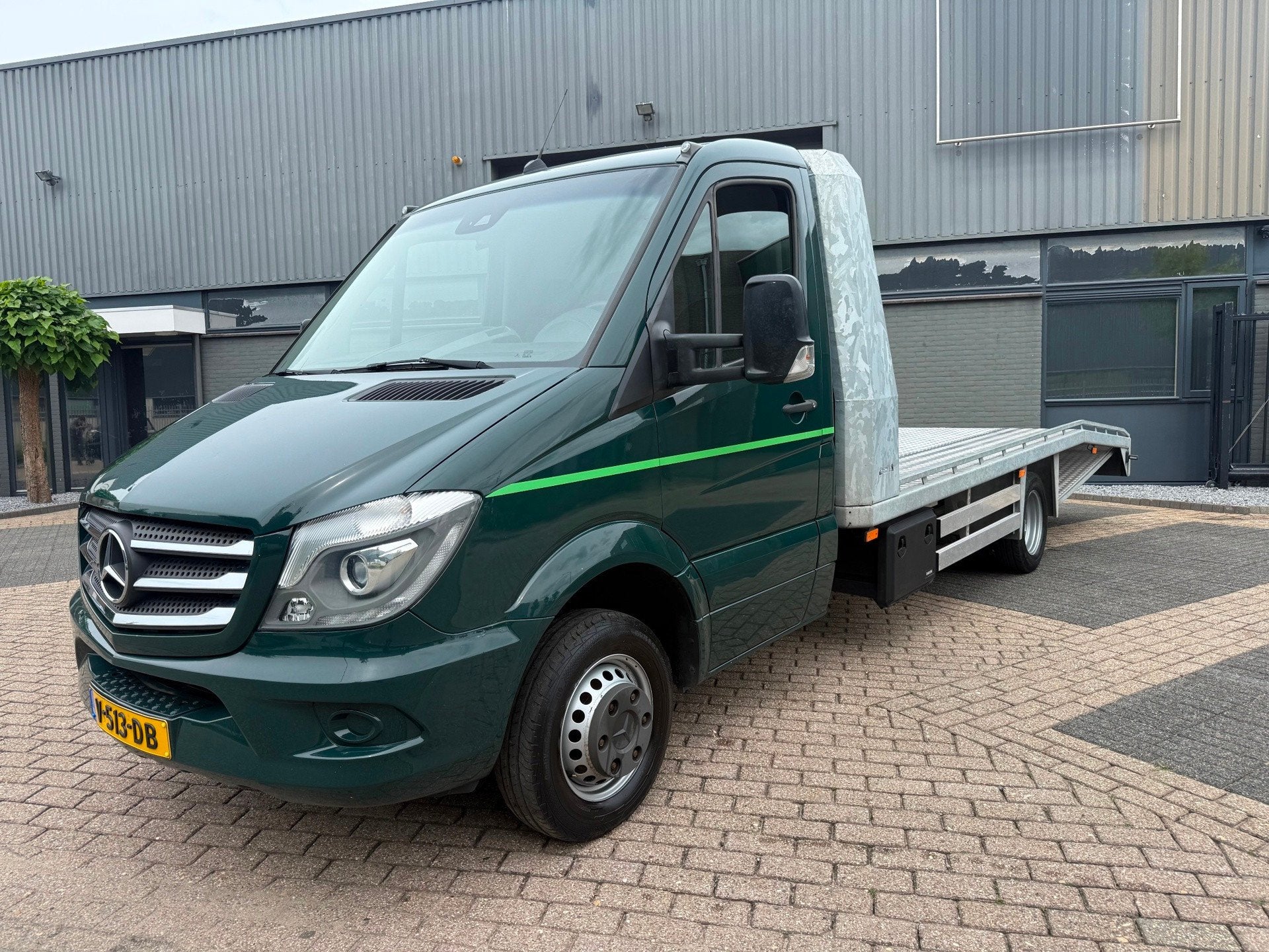 Mercedes-Benz Sprinter 514 2.2 CDI 432 Oprijwagen Euro 6, Automaat, Gebruikt, Bedrijf, Diesel