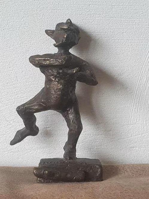 Beeldje Aardman Apeldoorn Hennie Froeling Sprenger, Ophalen